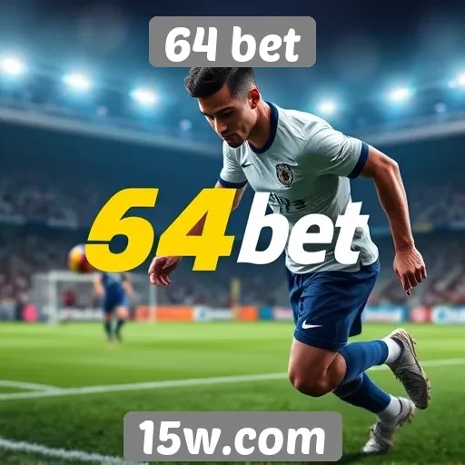 Plataforma 64 bet disponibiliza apostas esportivas em tempo real