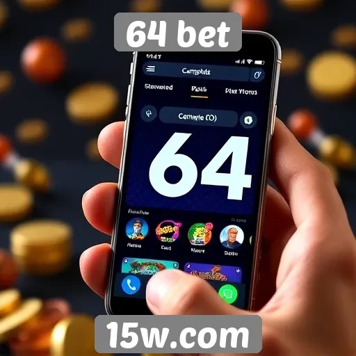 Experiência do usuário em dispositivos móveis no 64 bet